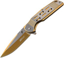MTech Framelock A/O Gold