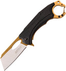 MTech Linerlock A/O Gold/Black