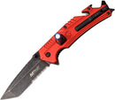 MTech Linerlock A/O Red