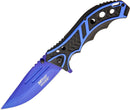 MTech Linerlock Black/Blue A/O