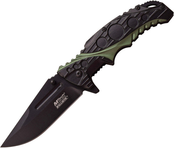 MTech Linerlock A/O Black/Green