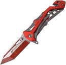 MTech Linerlock A/O Red