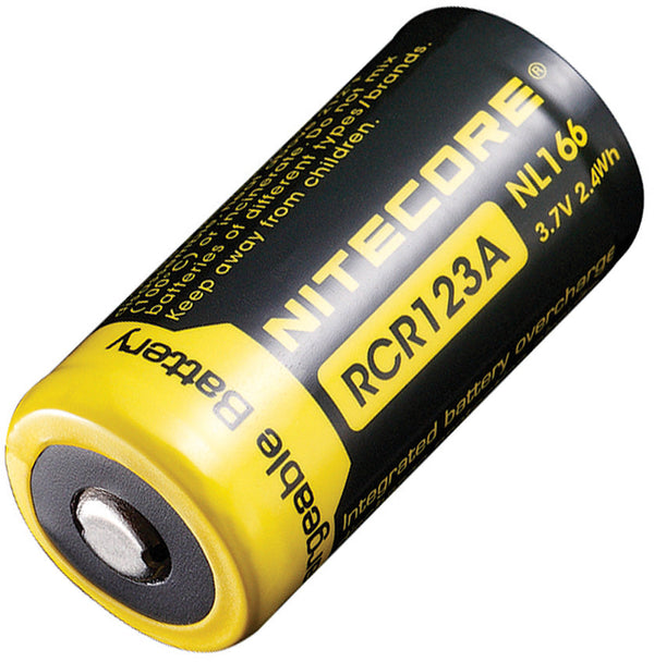 Nitecore Rechargeable RCR123A Battery