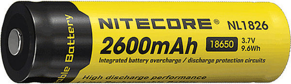 Nitecore Rechargable 18650 Battery 2600