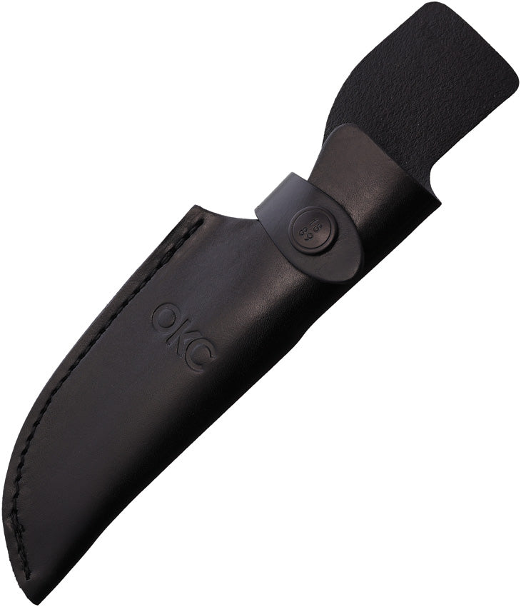 Ontario Caper Black Leather Sheath