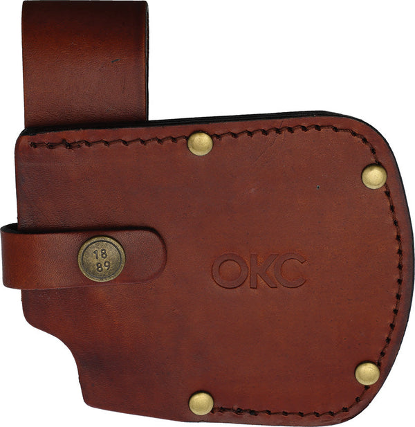 Ontario Hatchet Brown Leather Sheath