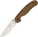 Ontario RAT I Linerlock Coyote Brown