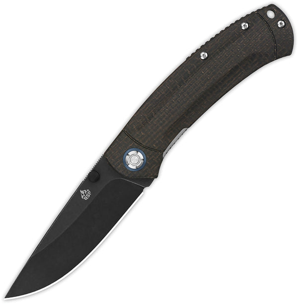 QSP Knife Copperhead Linerlock Micarta