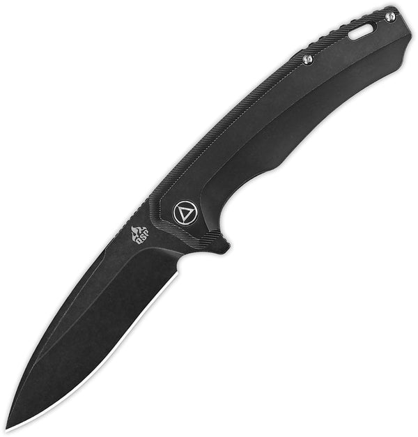 QSP Knife Woodpecker Framelock Black