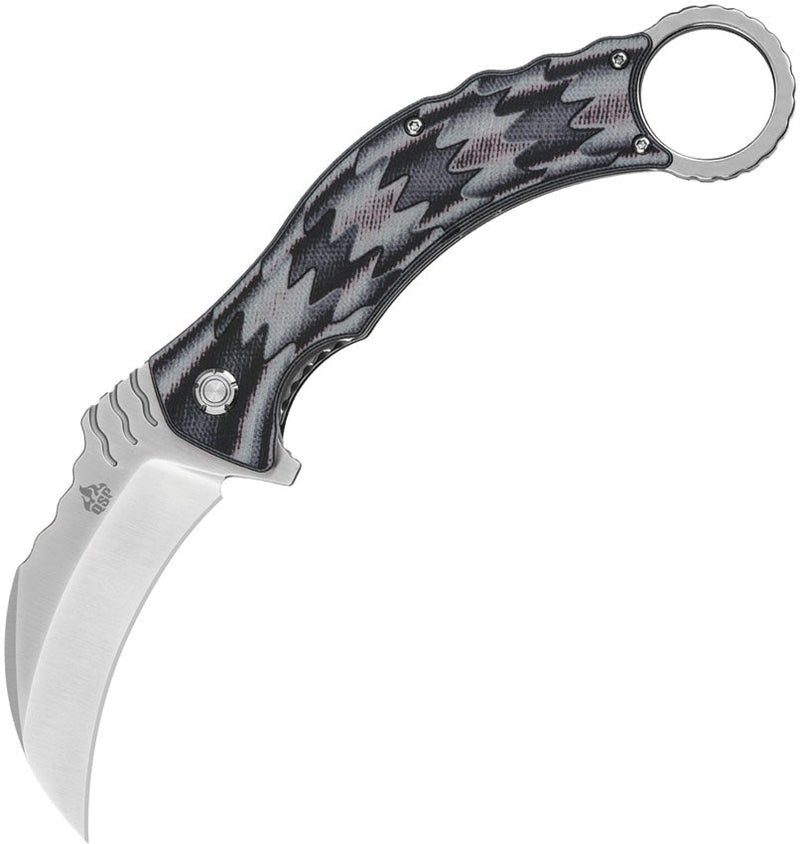 QSP Knife Eagle Karambit Linerlock Gray