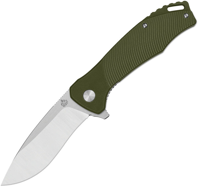 QSP Knife Raven Linerlock Green