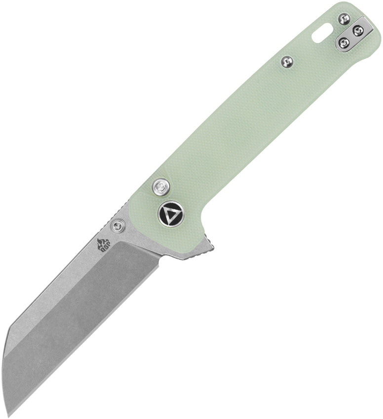 QSP Knife Penguin Button Lock Jade