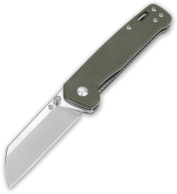 QSP Knife Penguin Linerlock Olive Green