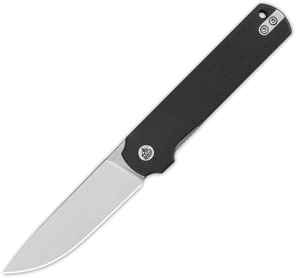 QSP Knife Lark Linerlock Black G10