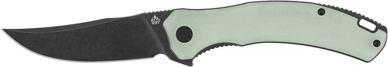 QSP Knife Walrus Linerlock Black Jade