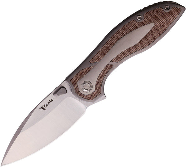 Reate Knives Iron Framelock Brown