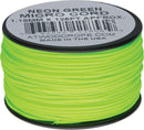 Atwood Rope MFG Micro Cord 125ft Neon Green