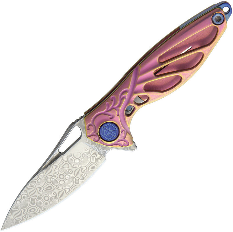 Rike Knife Hummingbird Framelock Pink