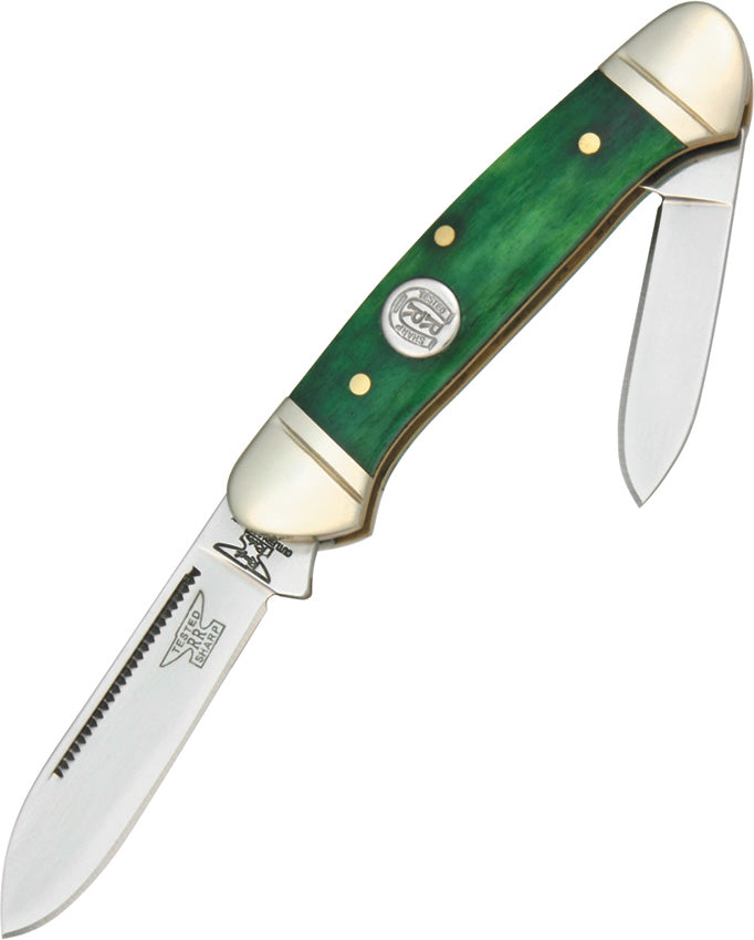 Rough Ryder Mini Canoe Green Bone