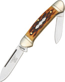 Rough Ryder Mini Canoe Amber Jigged