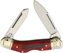 Rough Ryder Lockback Black Cherry Bone