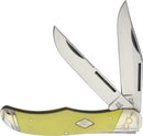 Rough Ryder Folding Hunter Carbon Yellow