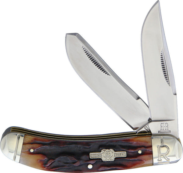 Rough Ryder Sowbelly Trapper Stag Bone