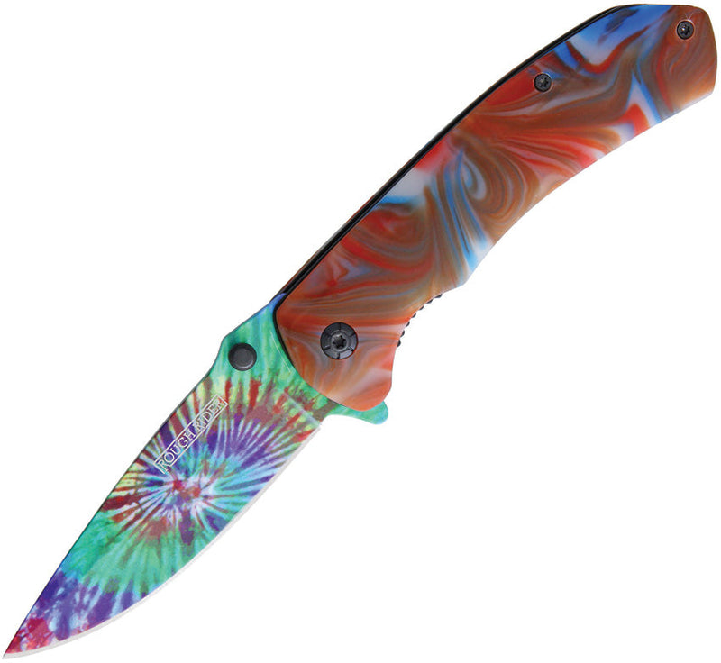 Rough Ryder Tie Dye Linerlock A/O