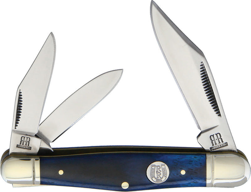 Rough Ryder Whittler Blue Smooth Bone