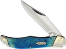Rough Ryder Black and Blue Folding Hunter