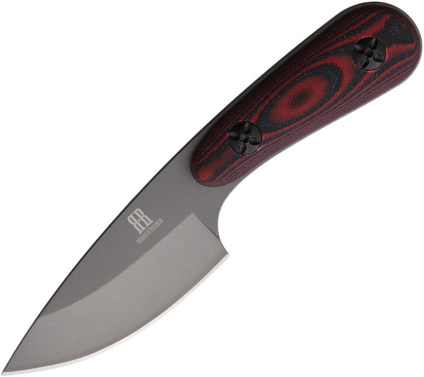 Rough Ryder Fixed Blade Red/Black G10