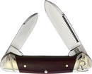 Rough Ryder Mini Canoe Red Smooth Bone