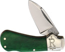 Rough Ryder Cub Lockback Green Smooth