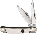 Rough Ryder Copperhead White Micarta