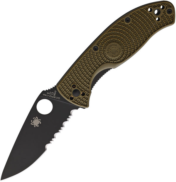 Spyderco Tenacious LWT Black Bld OD