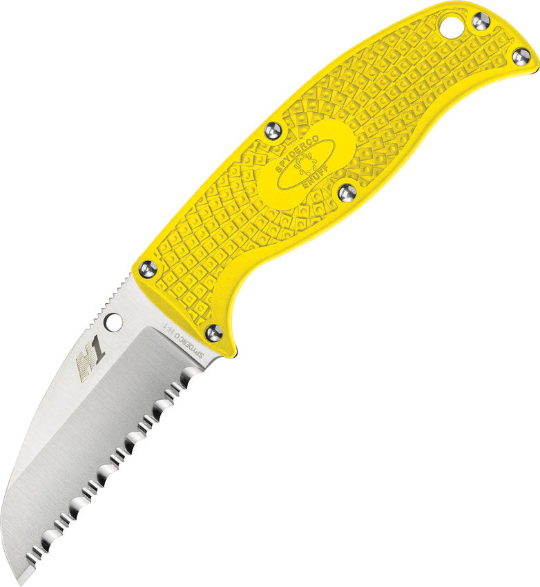 Spyderco Enuff Salt Yellow