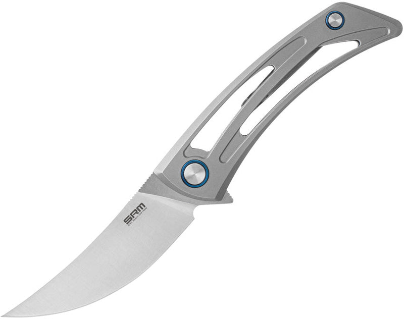 SRM Knives Unicorn 7415 Framelock Gray