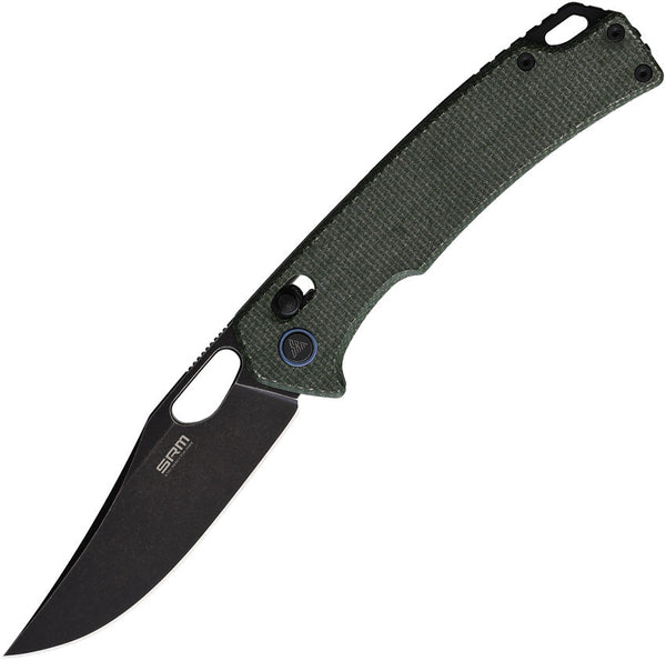 SRM Knives 9203 Ambi Lock OD Micarta