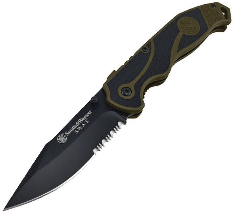 Smith & Wesson Linerlock A/O Green/Black