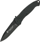 Smith & Wesson Large Black SWAT Linerlock A/O