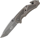 Smith & Wesson M&P Linerlock Gray Tanto