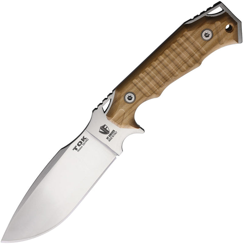 VF Knives TOK Fixed Blade Olive Wood