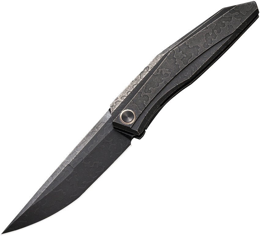 We Knife Co Ltd Cybernetic Framelock Etched