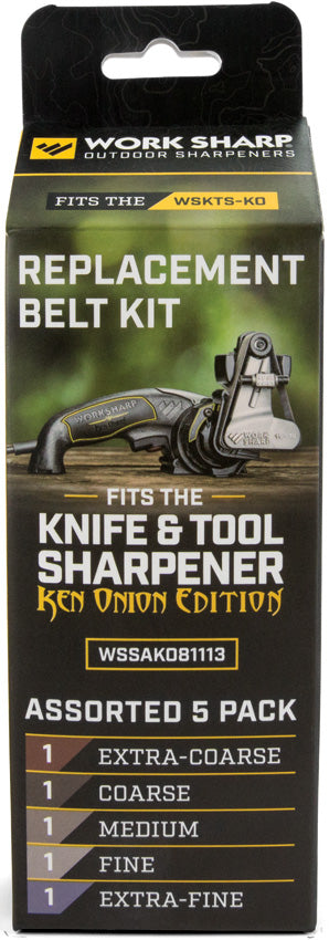 Work Sharp Ken Onion Assorted Belt Kit