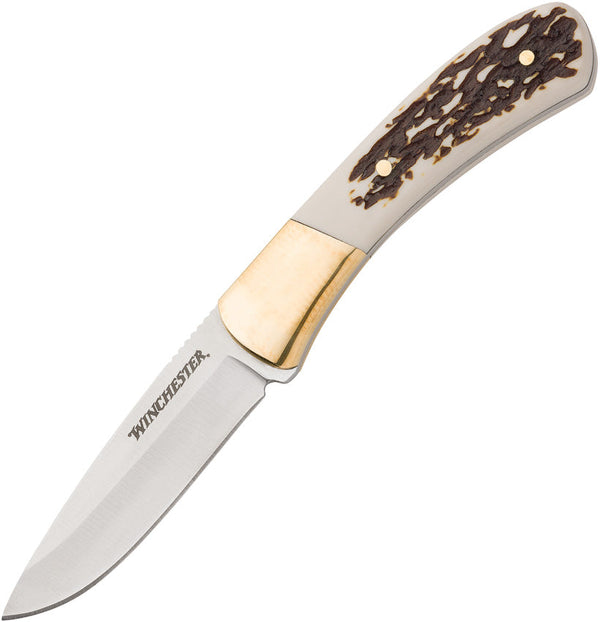 Winchester Fixed Blade Imitation Stag