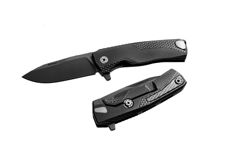 Lionsteel ROK Black Blade, Black Handle