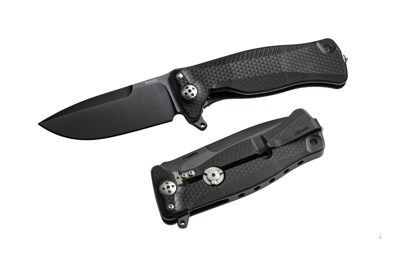 Lionsteel SR11 Black Blade, Black Handle